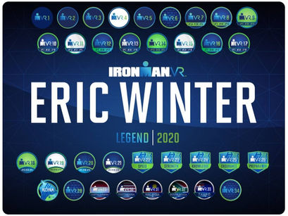 Eric Winter: 2020 IRONMAN VR Legend