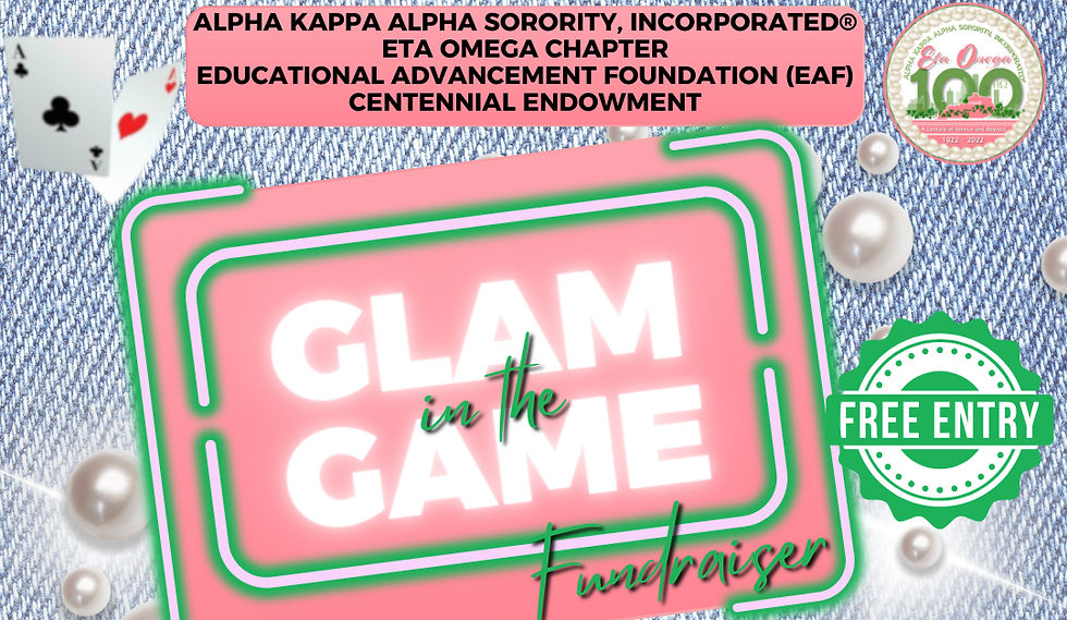 GLAM in the Game EAF Fundraiser