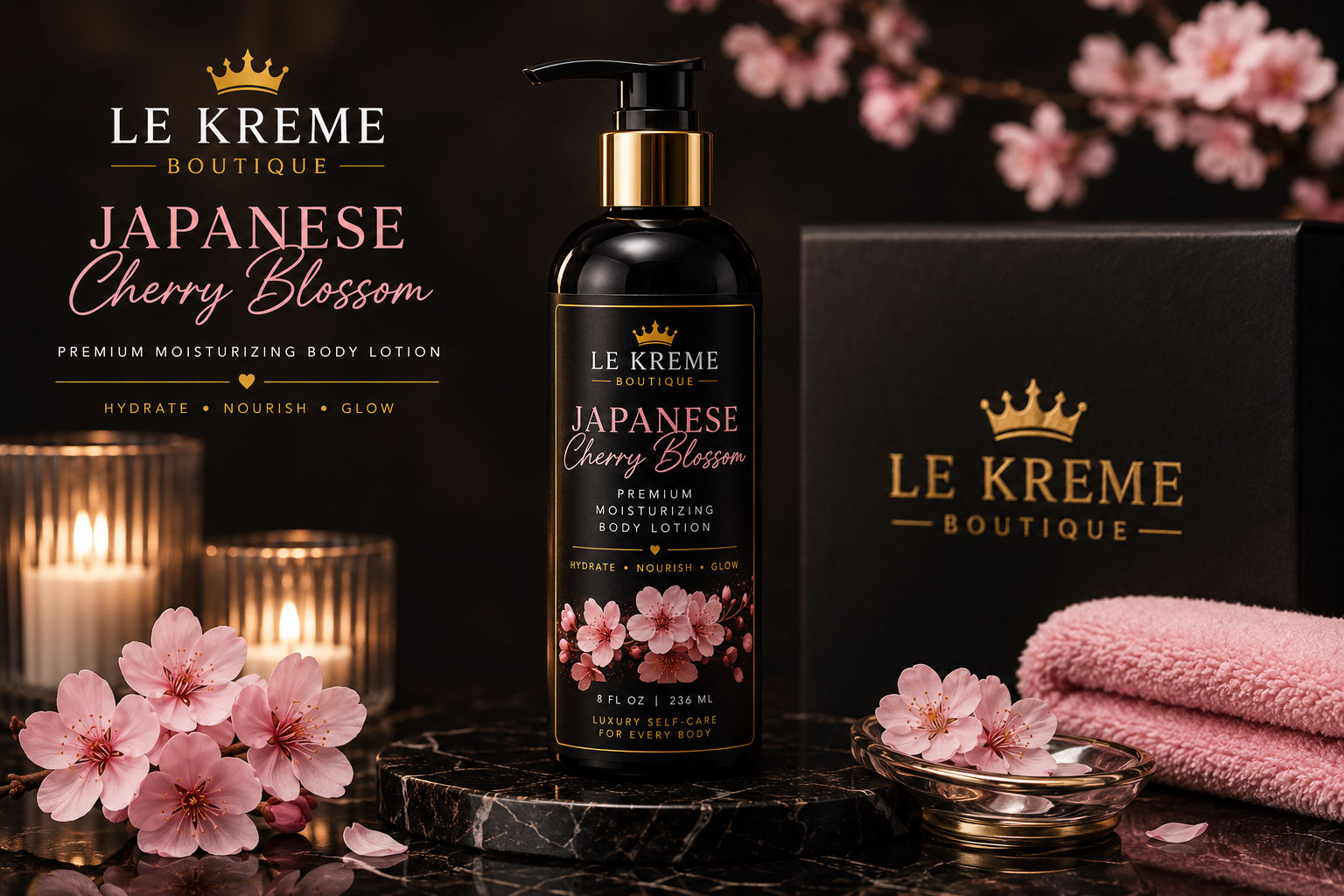 Japanese Cherry Blossom Lotion