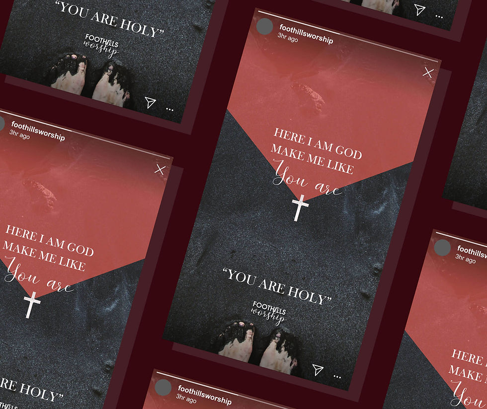 Lyric Story - Foothills Worship 2018