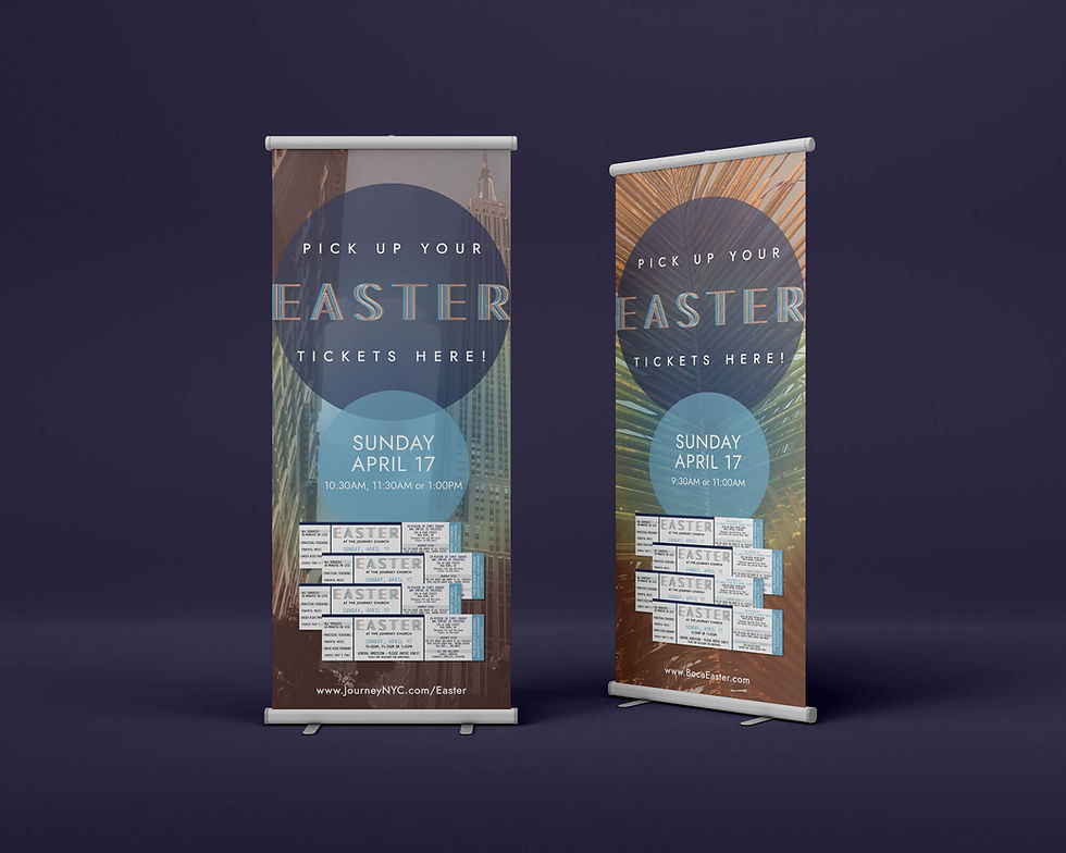 Journey Church - Roll-Up Banners