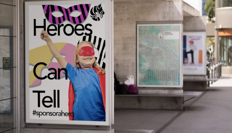 The Zebra Centre Heroes Can Tell Campaign