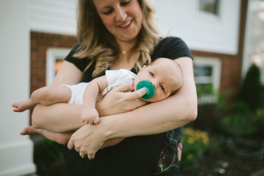 The Butler's Newborn Porch Session