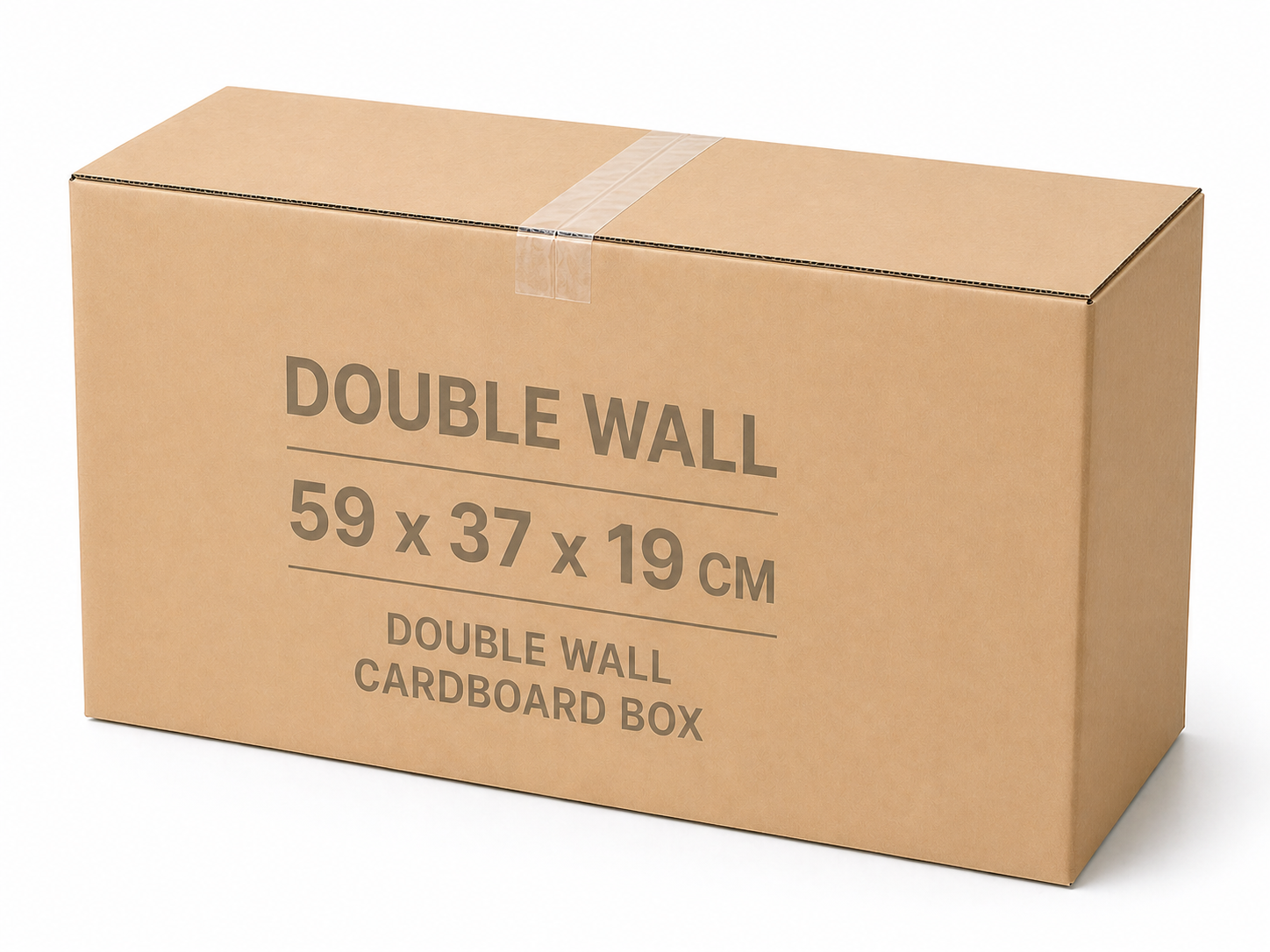 Cardboard Boxes Double Wall House Moving Carton 59cm x 37cm x 19cm