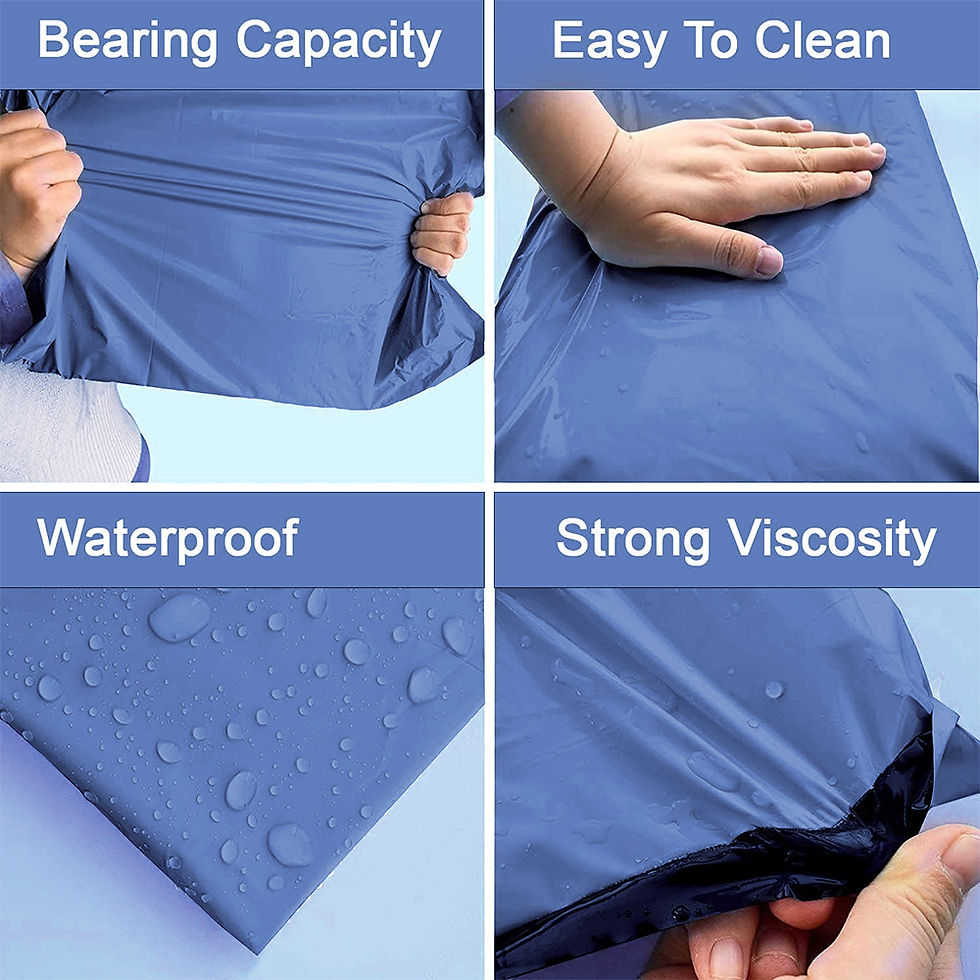 Thumbnail: Blue 12" x 16" Mailing Bags Self Seal Polythene Parcel Shipping Bags