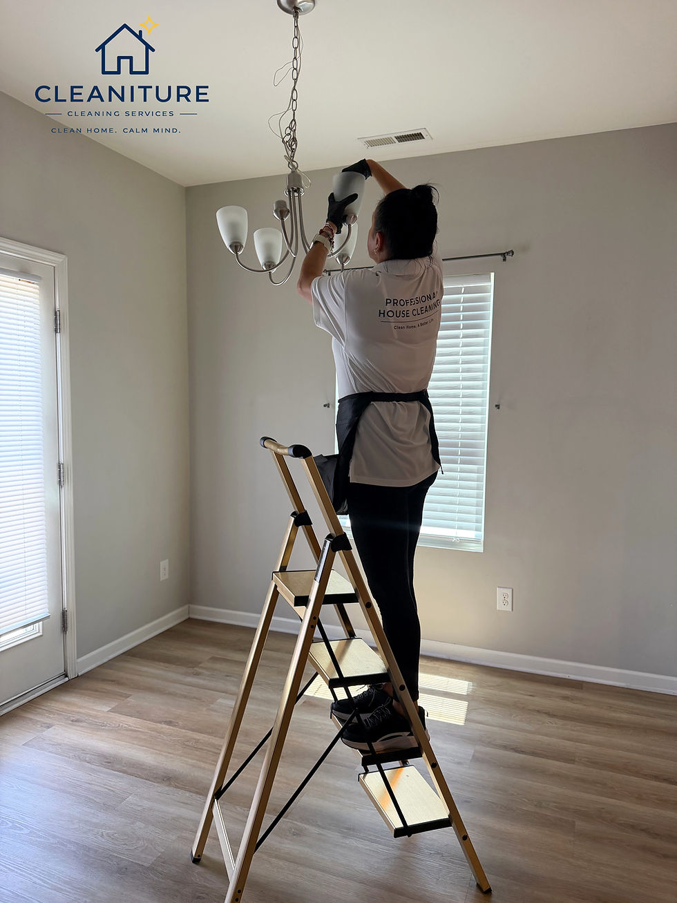 Move-out house cleaning in Lake Norman NC by Cleaniture