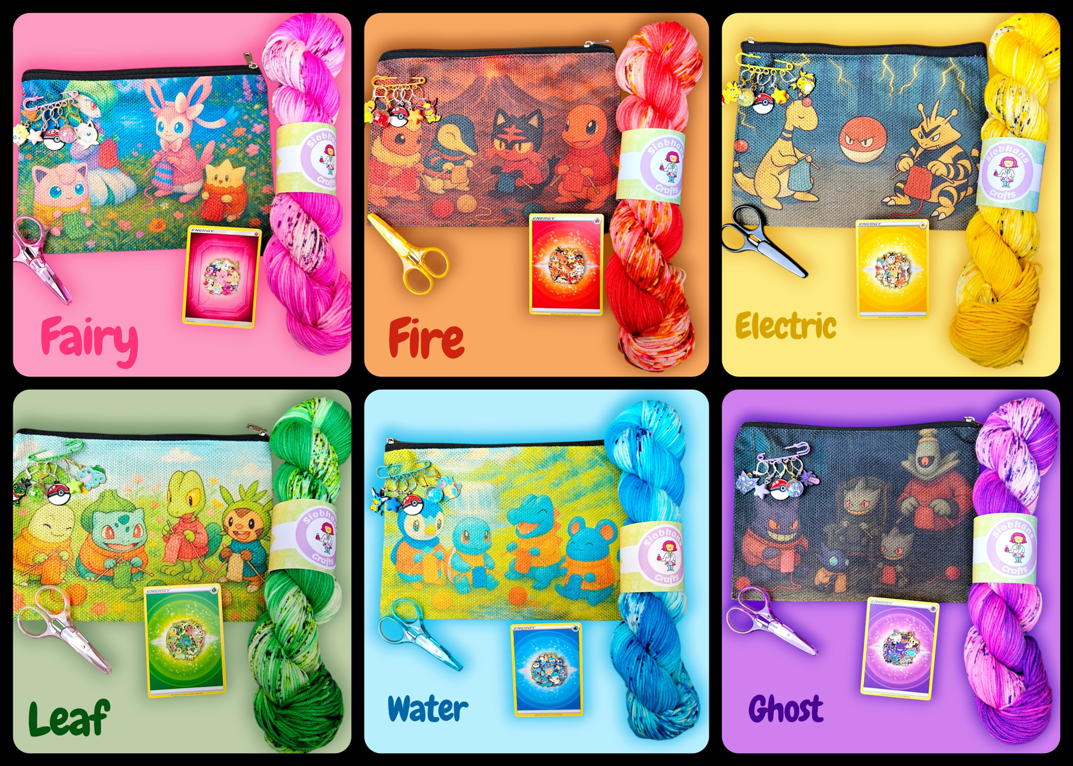 Pokemon Energy Set of SIX!