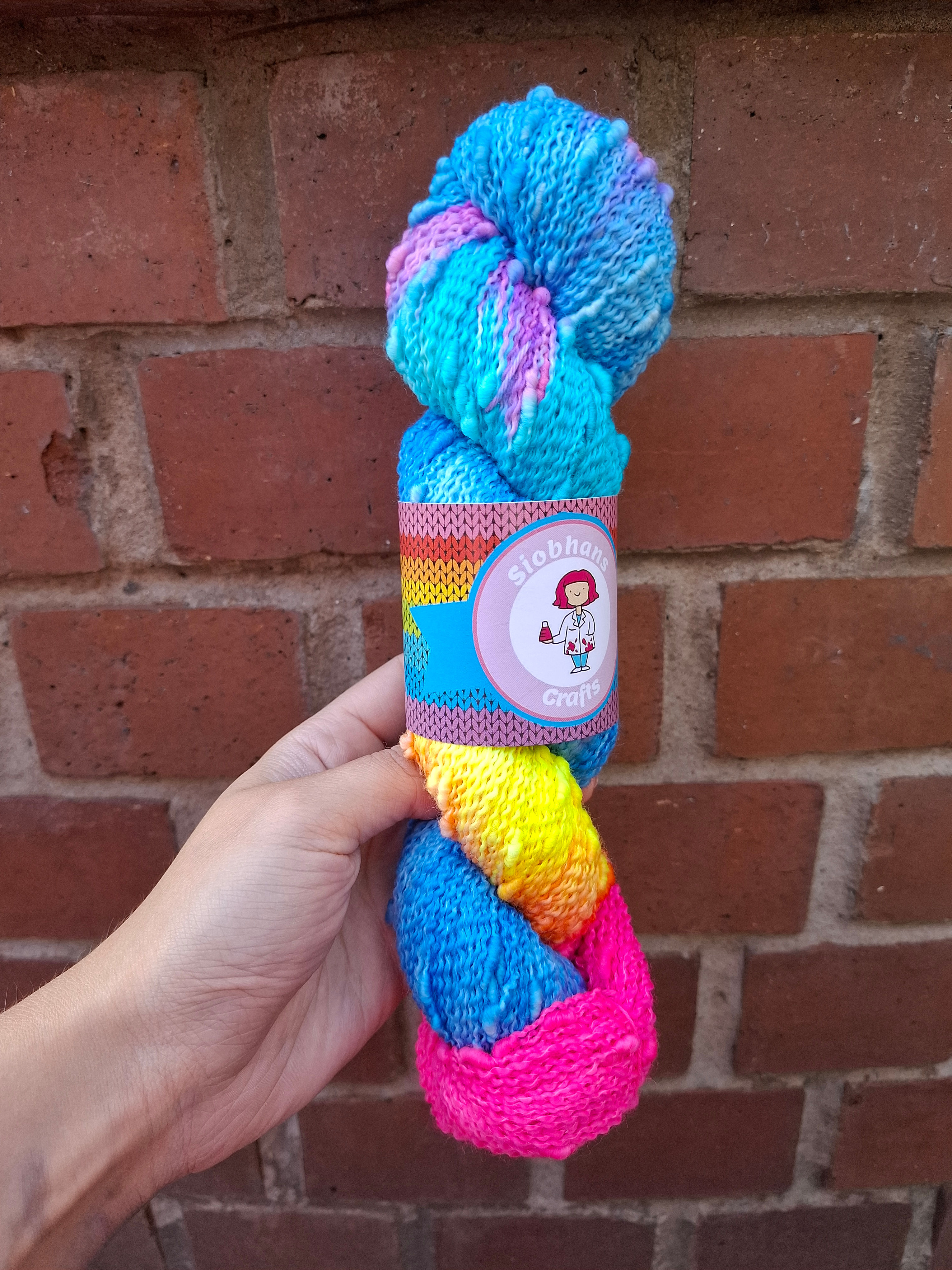 Blue skies - Squiggle Yarn