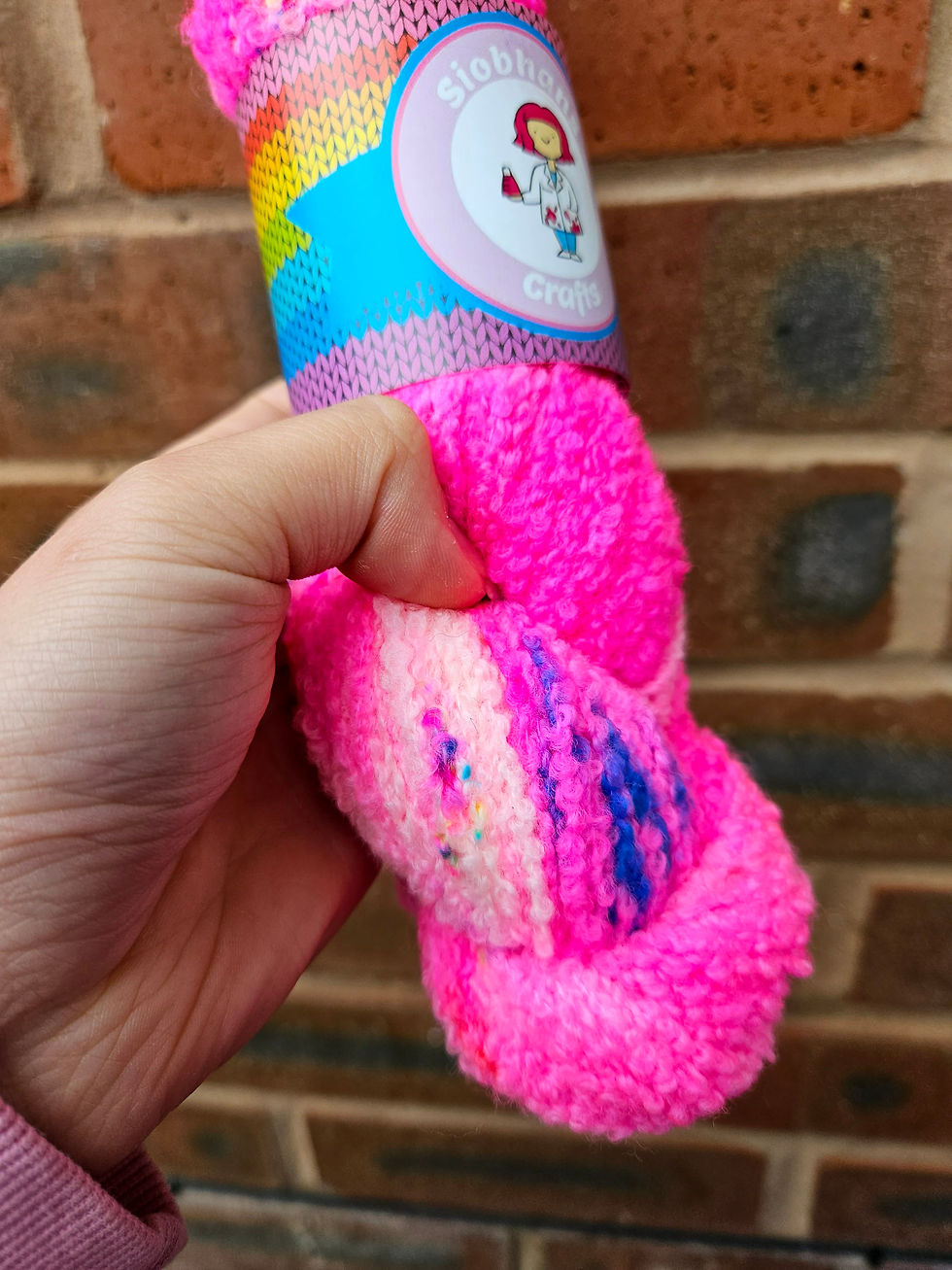 Thumbnail: Pink Popping Candy - Teddy Yarn