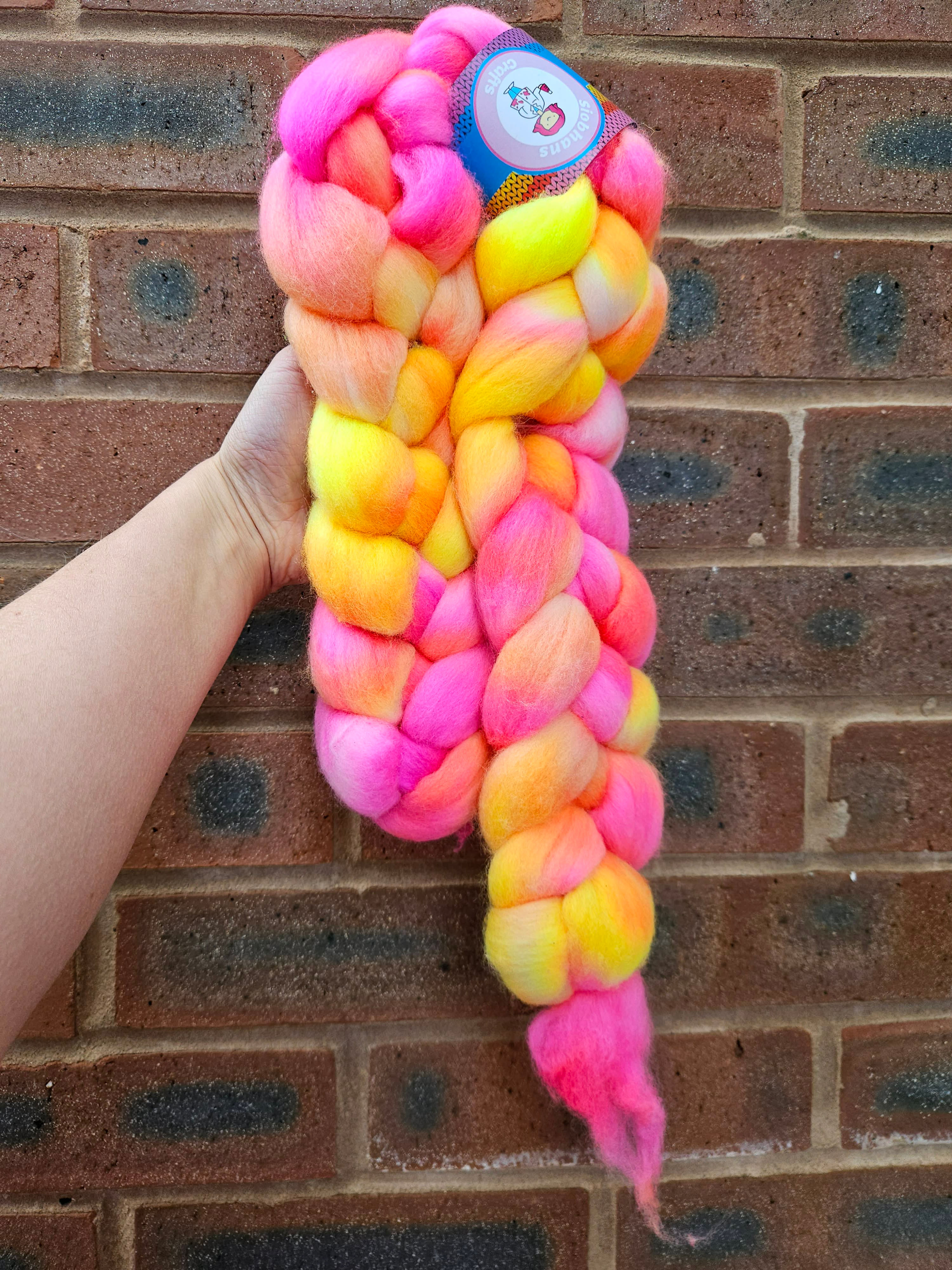 Fruit Salad Roving - 100g