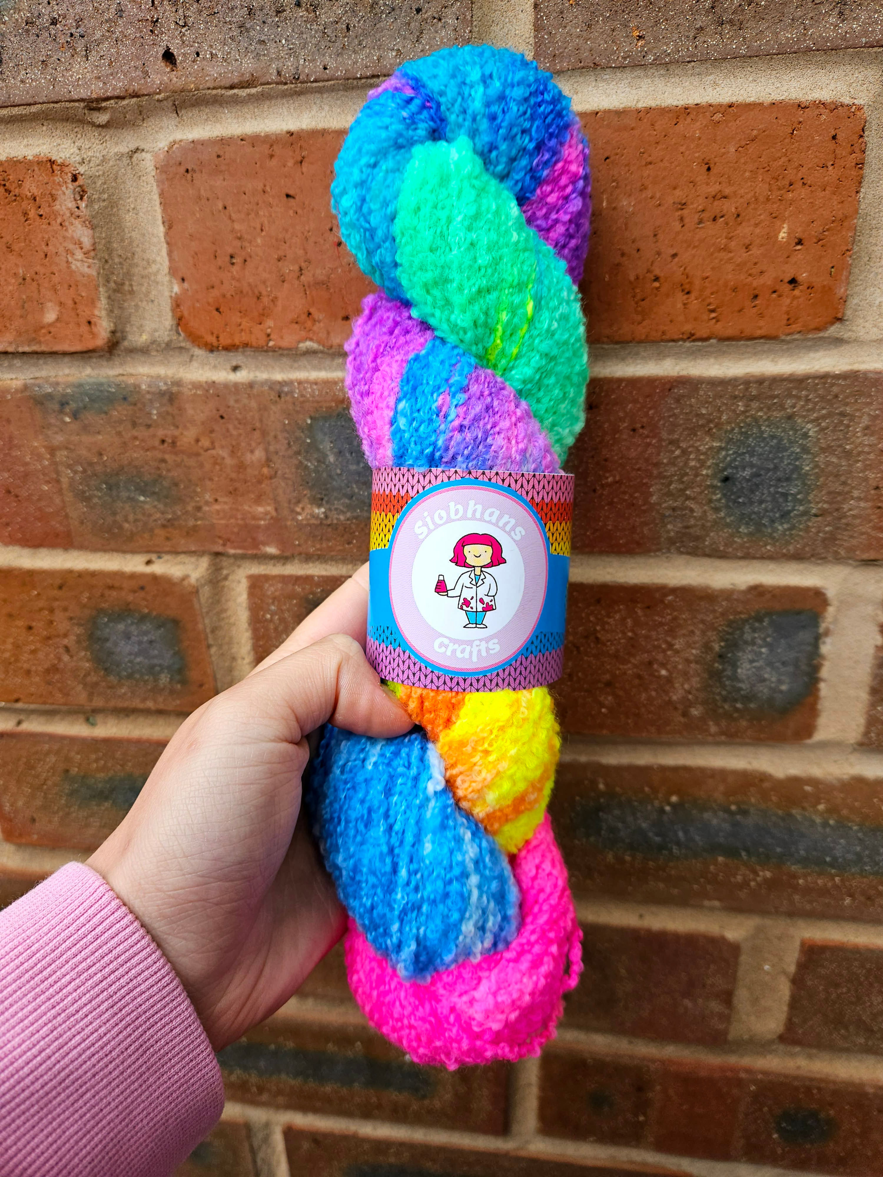 Blue Skies - Teddy Yarn