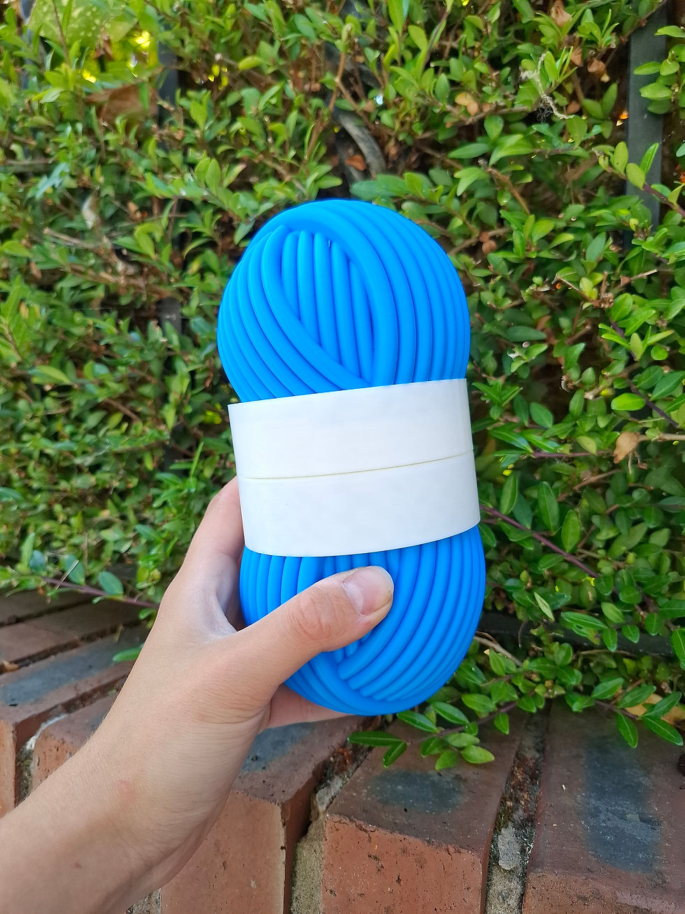 Thumbnail: 3D printed yarn storage container - choose your colour