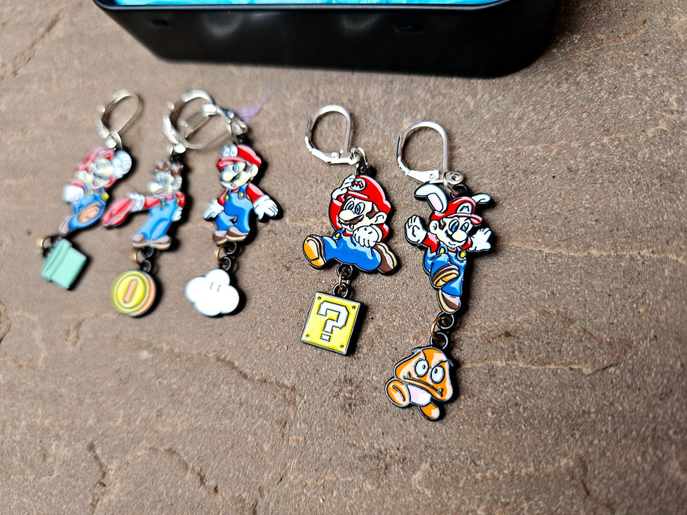 Thumbnail: Stitch Marker Set - Super Mario