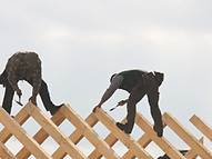 Roofers at Work