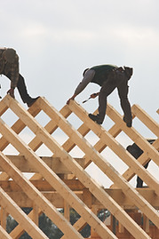 Roofers at Work
