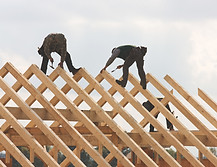 Roofers at Work
