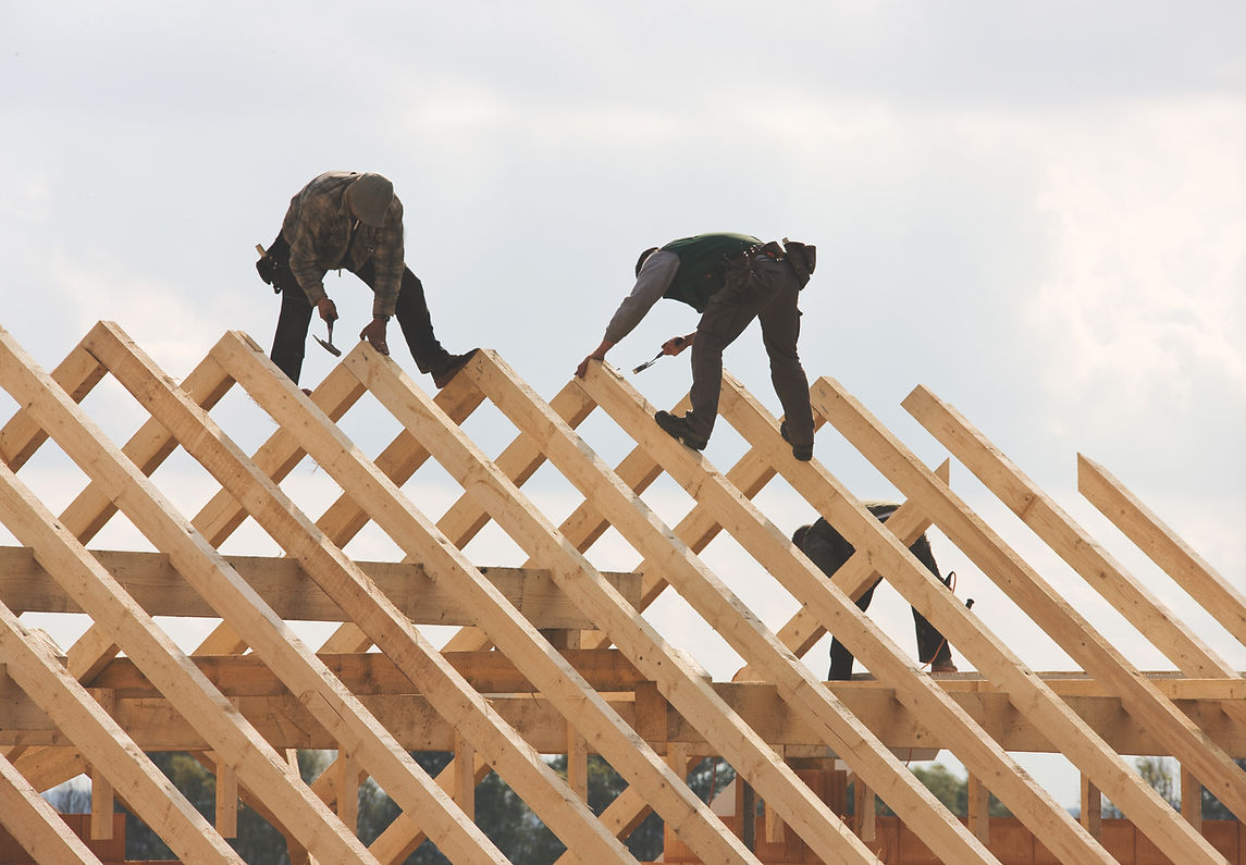 Roofers at Work