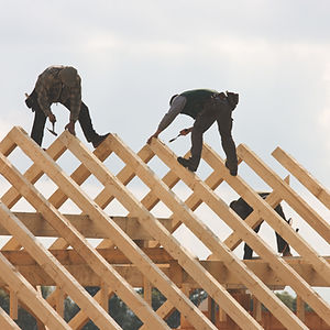 Roofers at Work
