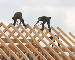 Roofers at Work