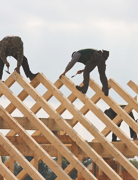 Roofers at Work