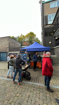 Photo from Churchill Road and Spencer Rise Estate drop-in