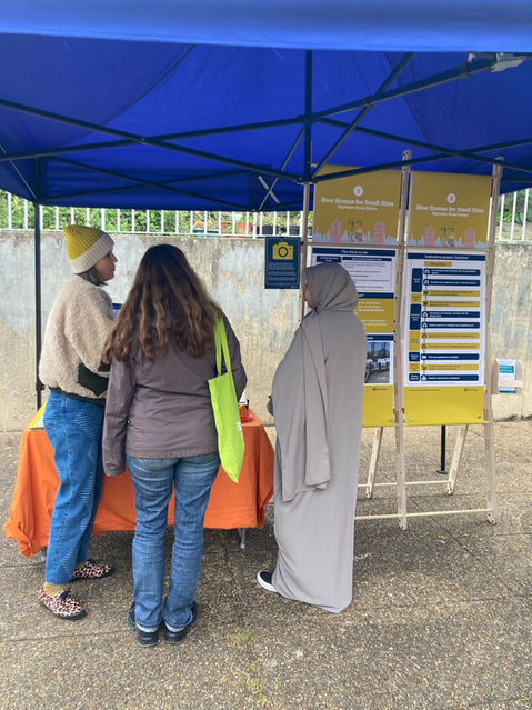 Photo from Highgate Road Estate drop-in event