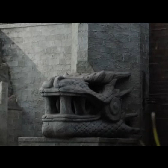 Thumbnail: Game of Thrones (TV Series) Dragonstone Castle Entrance Gate Reference Maquette