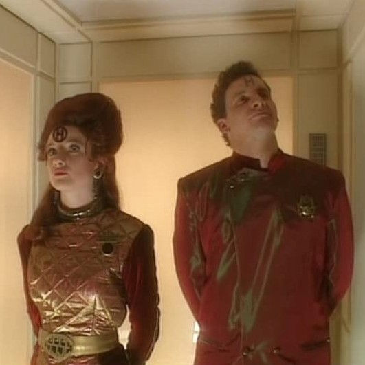 Thumbnail: Red Dwarf (TV Series, 1992) Commander N Crane (Jane Horrocks) Holoship Costume