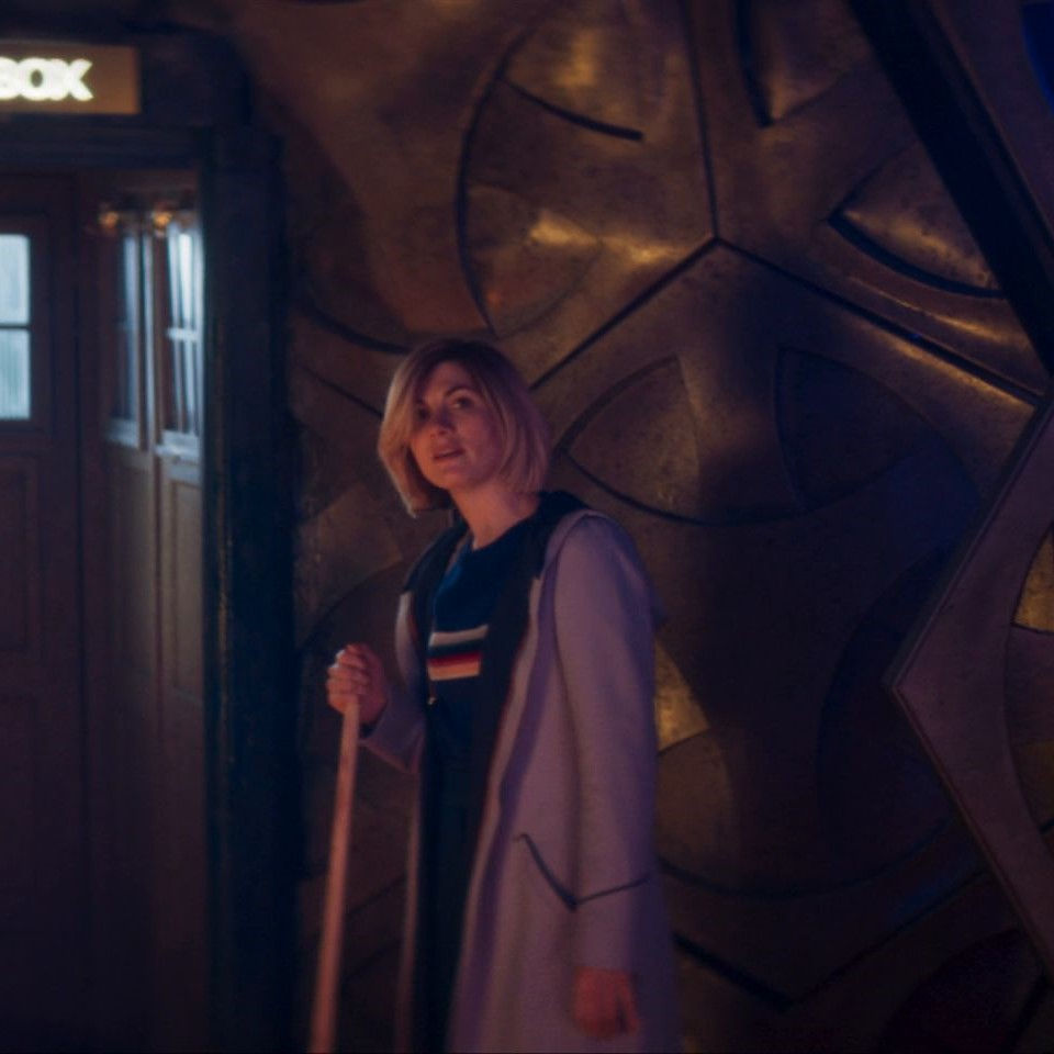 Thumbnail: Doctor Who: (2018-2022) Jodie Whittaker Screen Used Tardis Hexagon Roundel