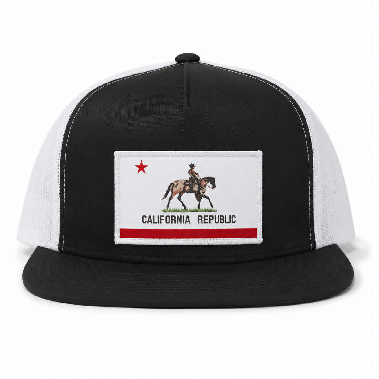 California Republic Flag Trucker Hat