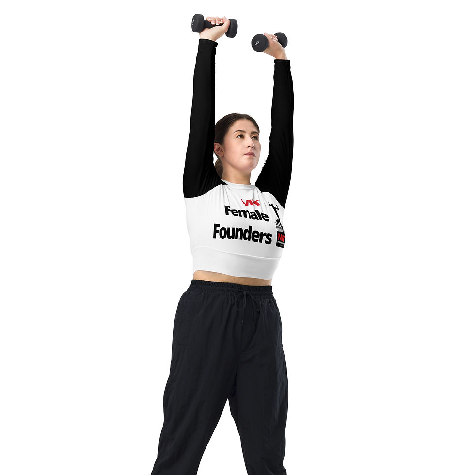 Thumbnail: MIT Female Founders Long-Sleeve Crop Top