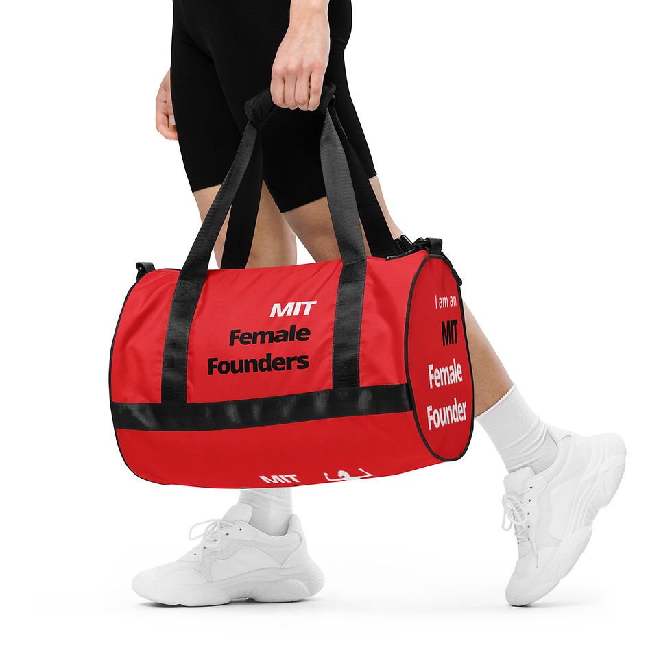 Thumbnail: MIT Female Founders All-Over Print Gym Bag