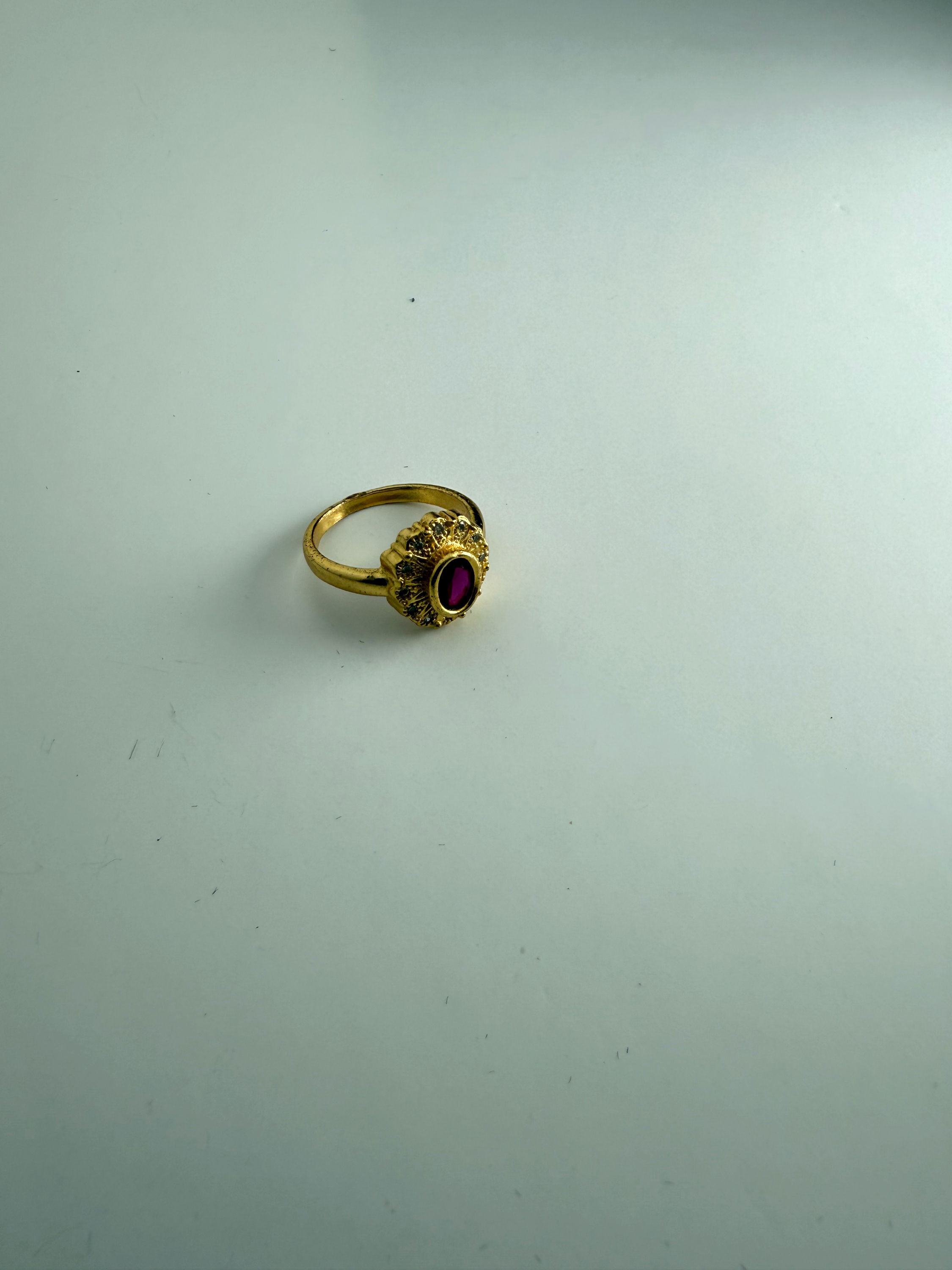 Gold Ruby Ring