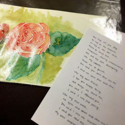 Healing and understanding the self through poetry writing. Love the class !_🍀_🍀_🍀_🍀_._.._..