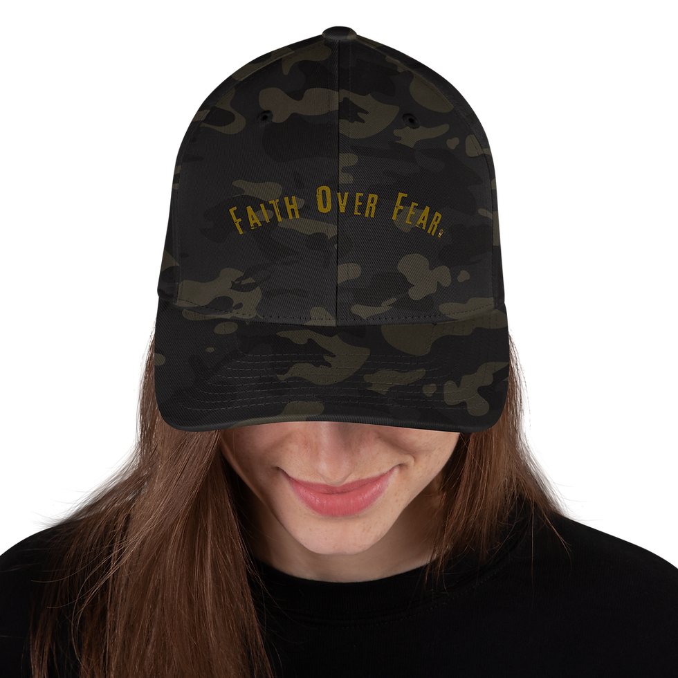 Thumbnail: Faith Over Fear _ Structured Twill Cap