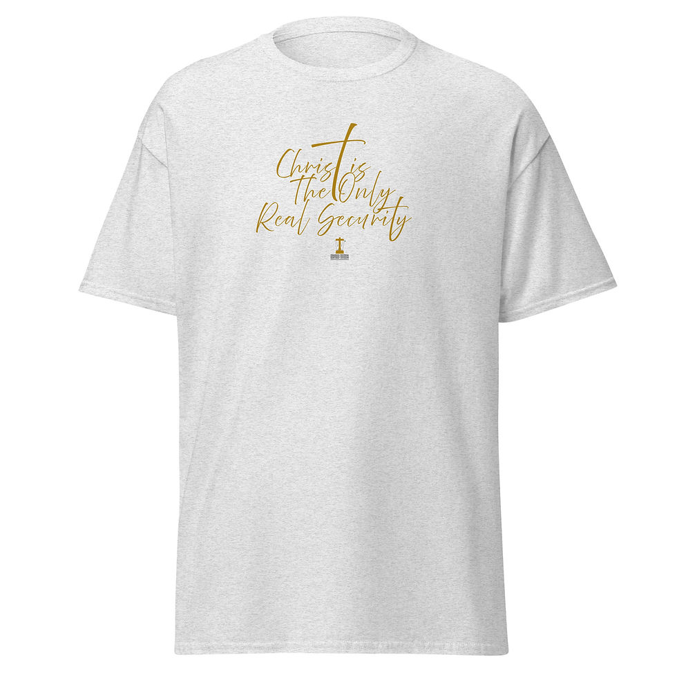 Thumbnail: ChrisT is The Only Real Security - Unisex classic tee