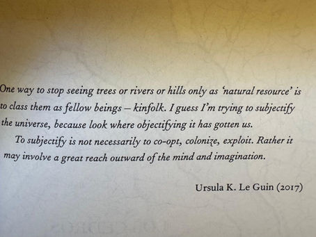 Ursula Le Guin sees the future