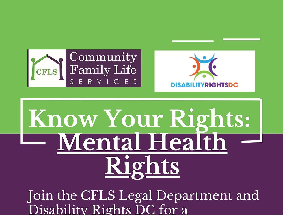 Know Your Rights: Mental Health Rights
