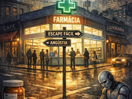 A Esquina do Mal-Estar: O Império Farmacêutico e a Sedação da Subjetividade