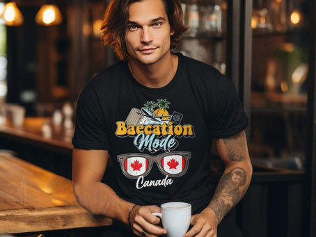 Baecation Canada Bound Couple Travel Goal Vacation Trip T Shirt