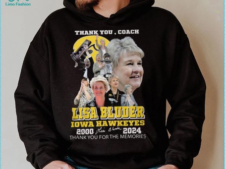 Thank You, Coach Lisa Bluder Iowa Hawkeyes 2000 2024 Thank You For The Memories T Shirt