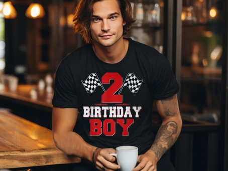 Race Car 2Nd Birthday Boy 2 Toddler Racing Car Driver T Shirt