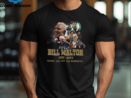 Bill Walton 1952 2024 Thank You For The Memories Shirt