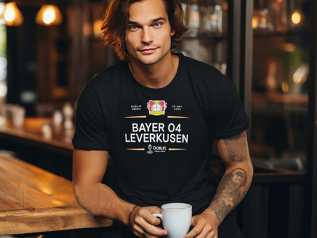 Official dublin 24 UEL Final Leverkusen T shirt