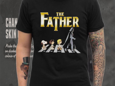 Snoopy The Mandalorian The Father Abbey Road Father’s Day shirt