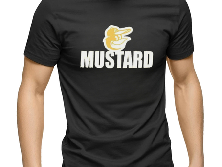 Baltimore Orioles Mustard Hot Dog Race Shirt