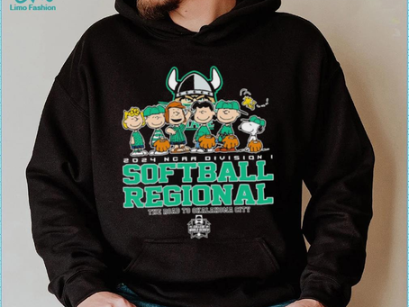 Peanuts characters 2024 NCAA division I softball regional Cleveland State Vikings logo shirt