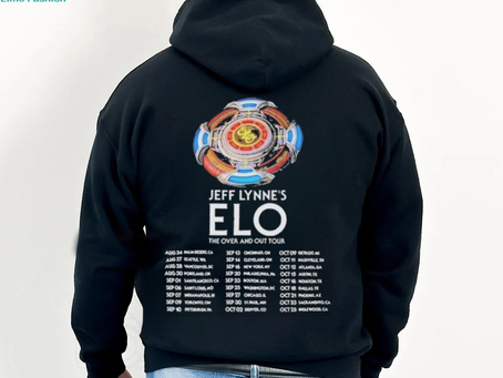 Jeff Lynne’s ELO The Over and Out Tour 2024 Shirt