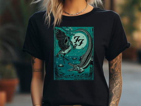 Official foo Fighters NOLA May 3, 2024 New Orleans, LA Poster shirt