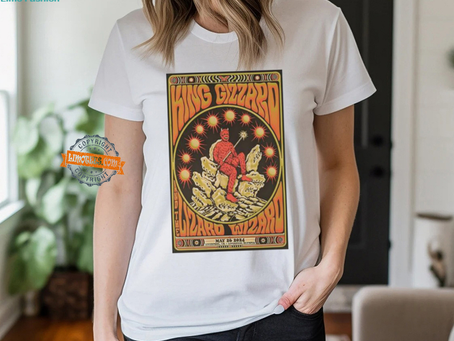 King Gizzard And The Lizard Wizard May 26 2024 Liverpool Olympia Liverpool UK Poster shirt